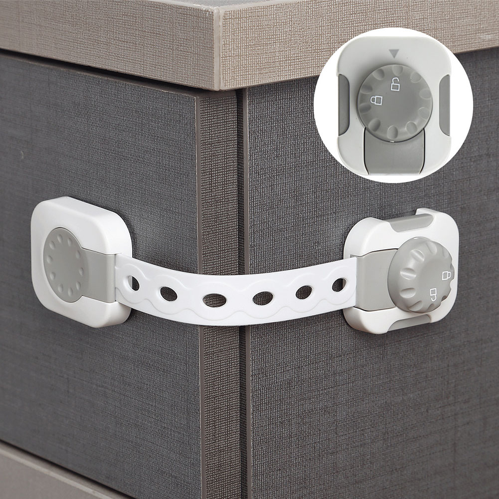 Art Sicherheit Schlösser Baby Beweis Schrank Schublade Ofen Wc Sitz Kühlschrank Tür Klebstoff Keine Bohrer Gurt TSH Einkaufen