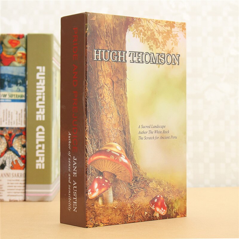 klucz Zamek książka sejfy ukryty sejf podróż Dom pieniądze biżuteria bezpieczeństwo stal symulacja książka 24.2*15*5.5cm