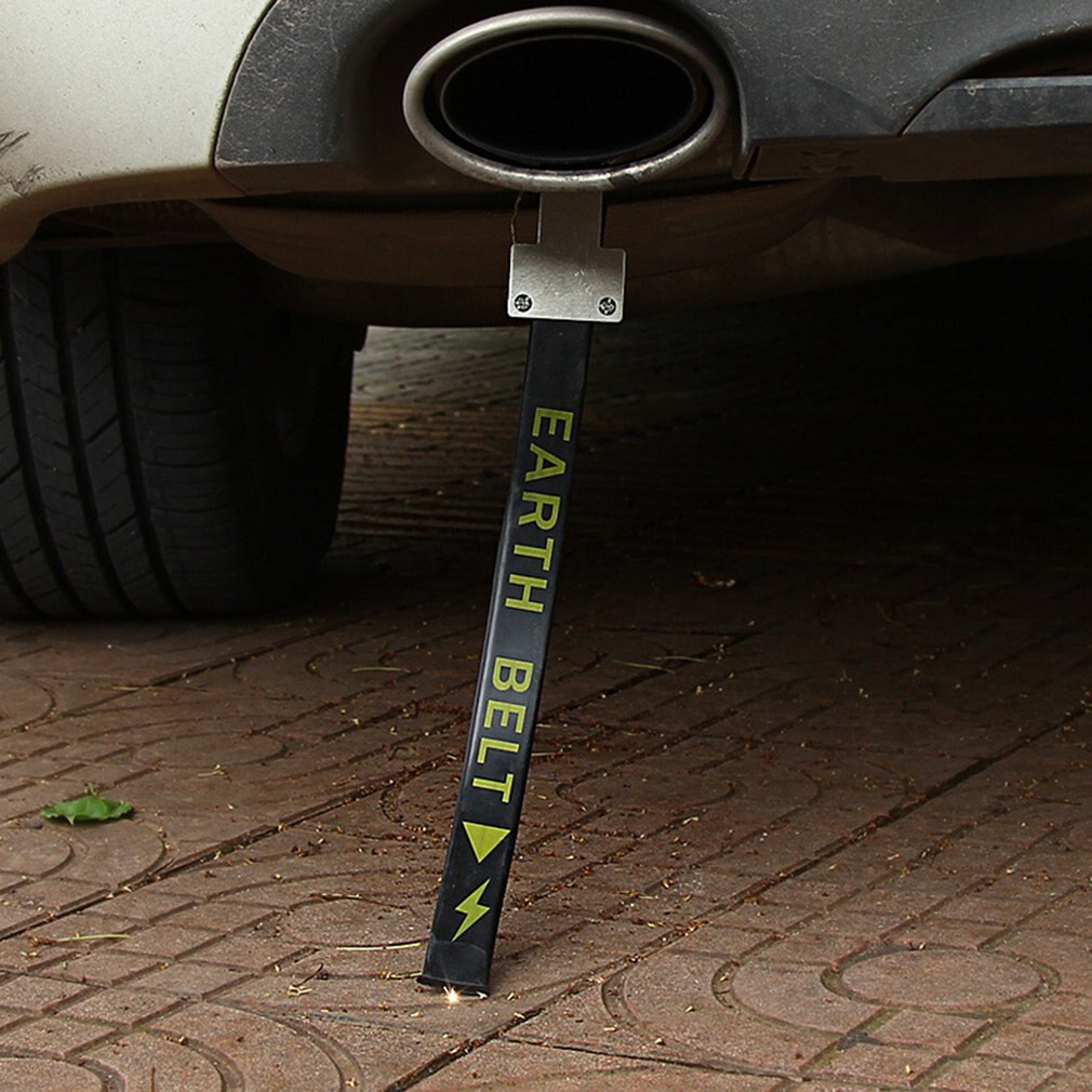 Auto Anti Statische Strap Elektrostatische Aarde Riem Canceller Reflecterende Voorkomen Antistatische Grond Draad Band Voor Auto 'S Vrachtwagens