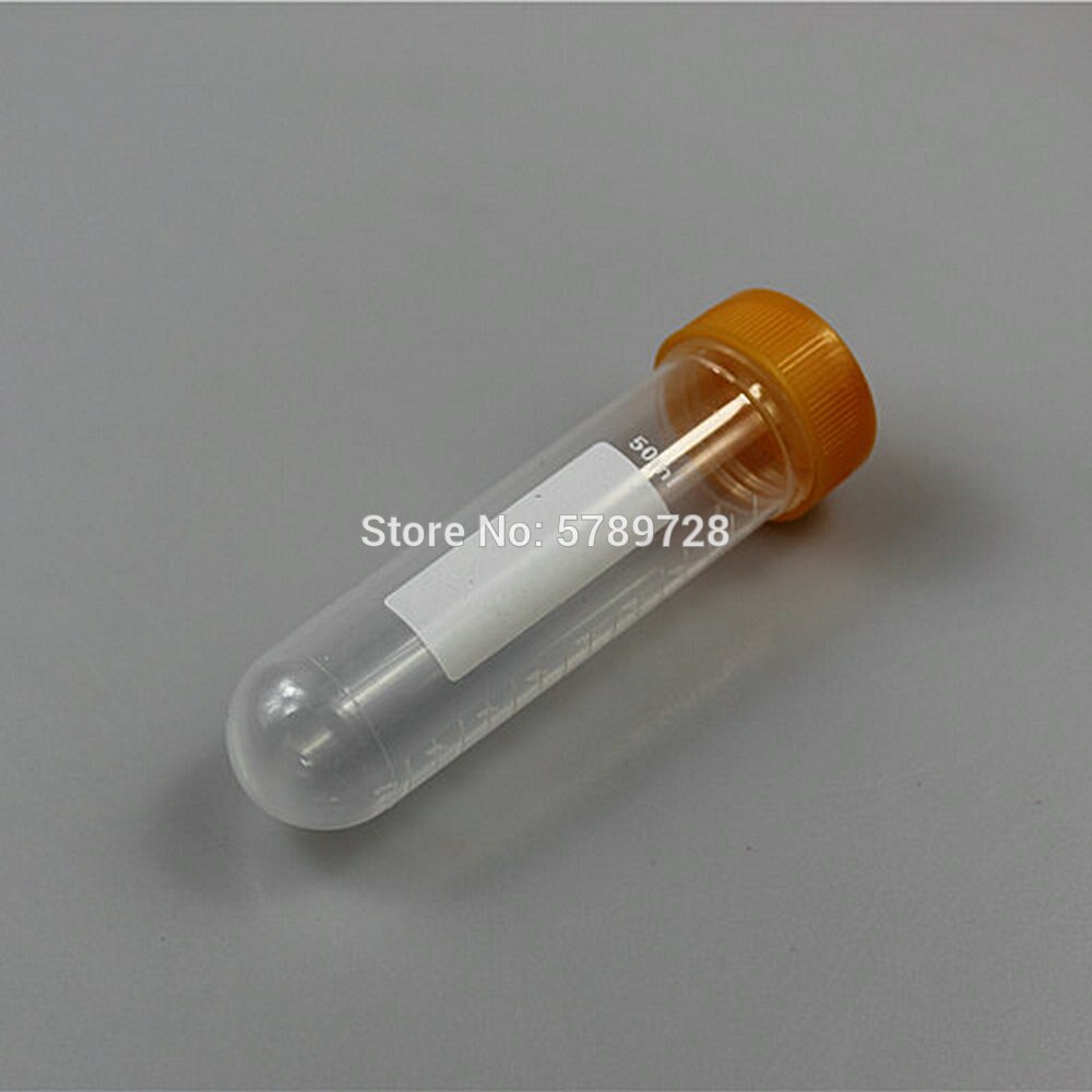 20 stk. 30 stk. 50ml hætteglas med centrifugalrør af plast