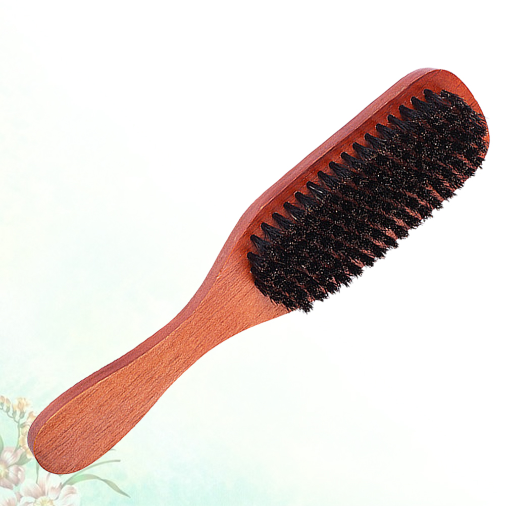 Slick Back Haarborstel Hairstyling Kam Beauty Tool Borstel Houten Glad