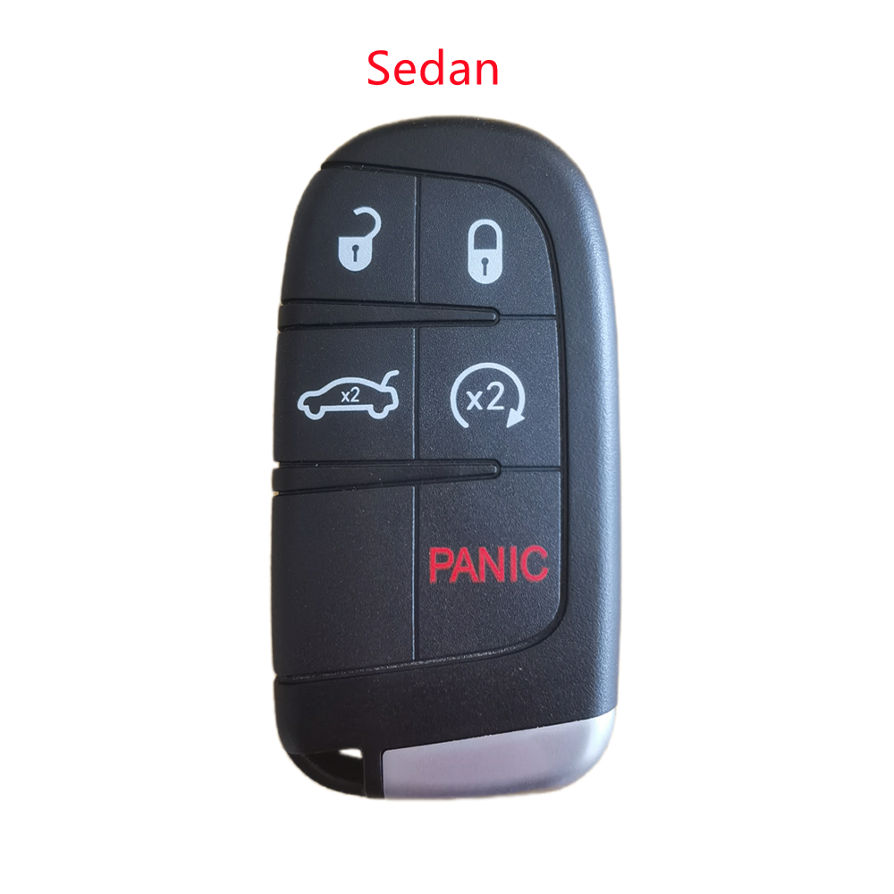 5Buttons Smart Key Shell For Redeye for Jeep Grand Cherokee VIPER Challenger 392 HEMI DAYTONA Charger Scat Pack SRT Hellcat: Blue / 1 Button