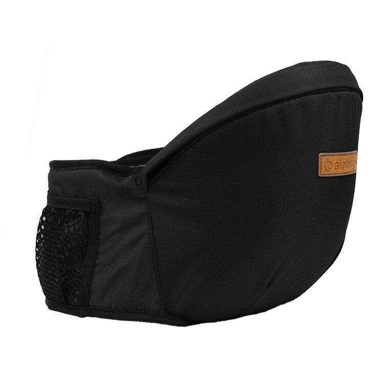 Baby Carrier Storriage Pack Waist Stool Walkers Baby Sling Hold Waist Belt Child Hipseat Infant Hip Seat With Storage Pack d5: Black