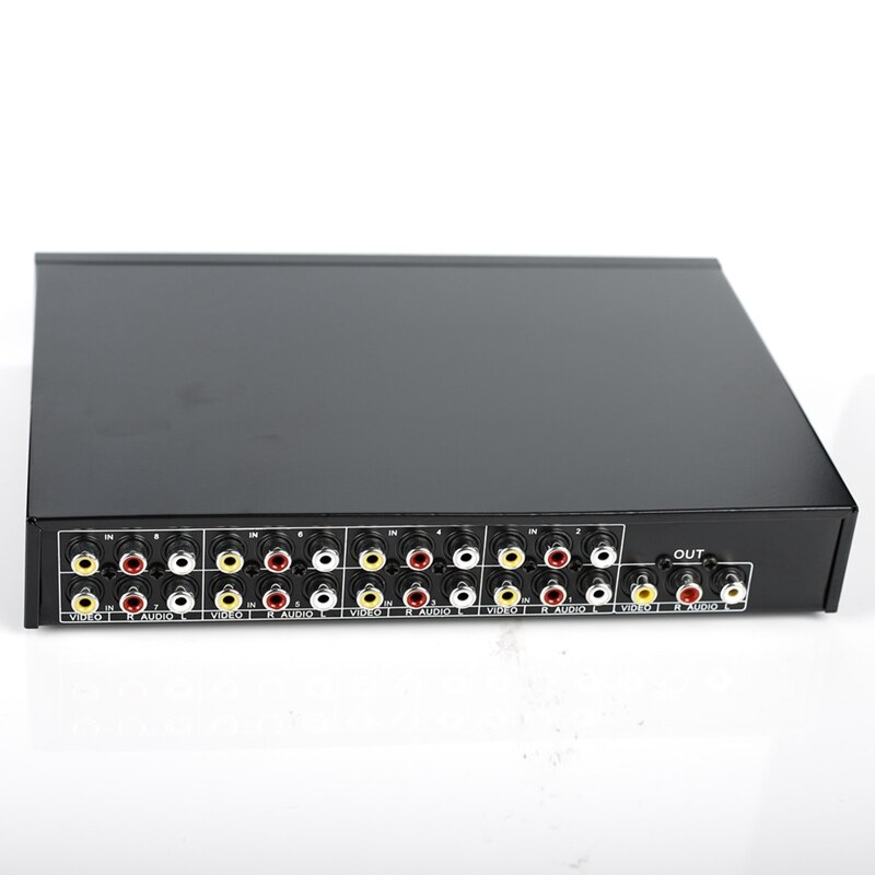 Av Switch Box 8 In 1 Out Av Audio Video Signal Composiet Rca Switcher 8 Om 1 Audio En Video switcher