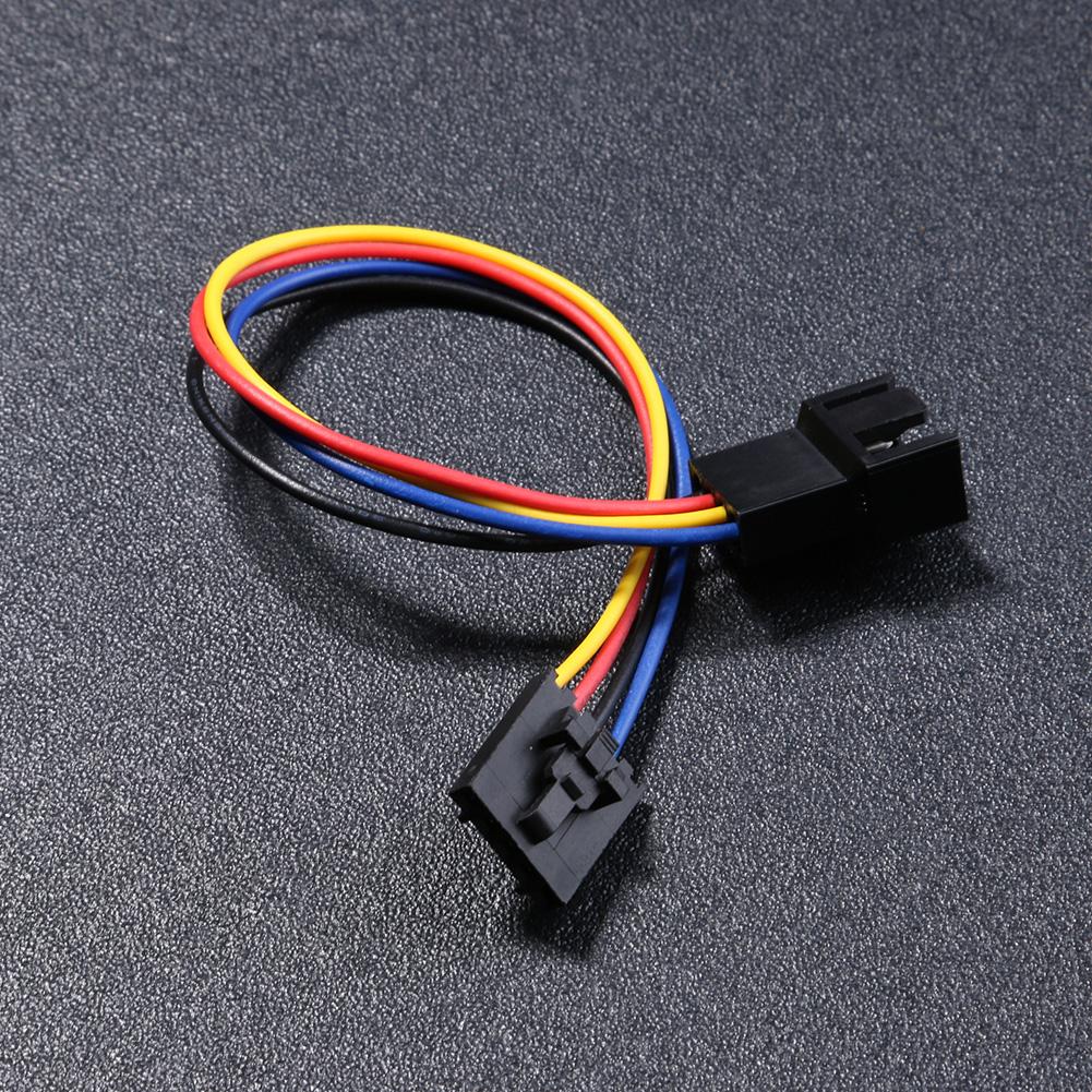 Universal 5Pin to 4Pin Computer Cooling Fan Connector Adapter Converter Extension Cable Wire Cord for Dell PC Laptop Accessories
