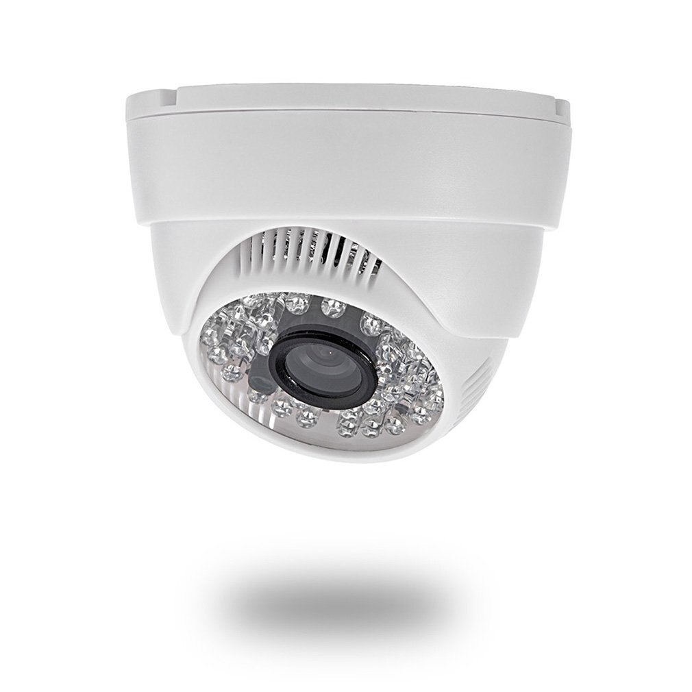 1100TVL CMOS Security Camera 48LED IR Color Indoor 3.6mm Dome CCTV Surveillance camera HD