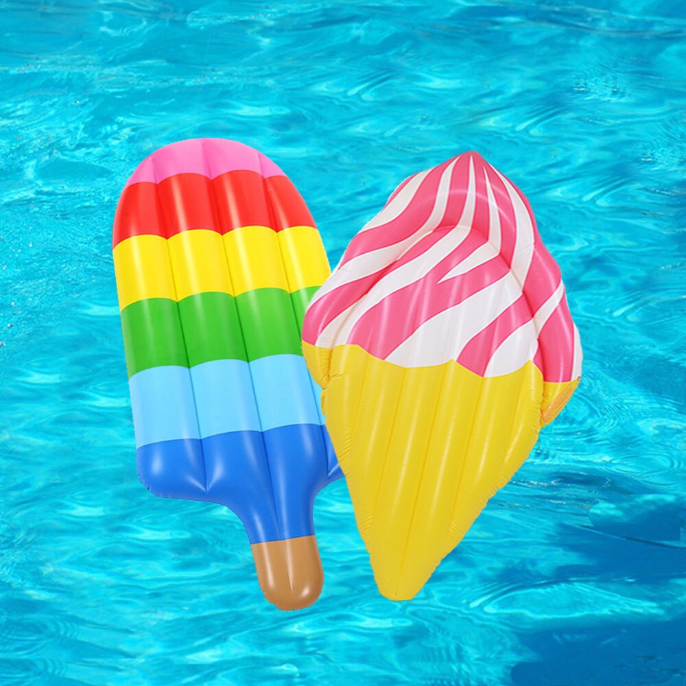 Water Speelgoed 160 Cm Opblaasbare Grote Ijs Slice Pool Float Enorme Ice-Lolly Drijvende Vlot Zwembaden Drijvende rij