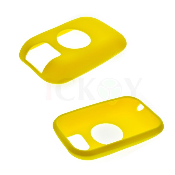 Funda de silicona protectora de goma para ciclismo, accesorio para ordenador GPS Polar V650: YELLOW