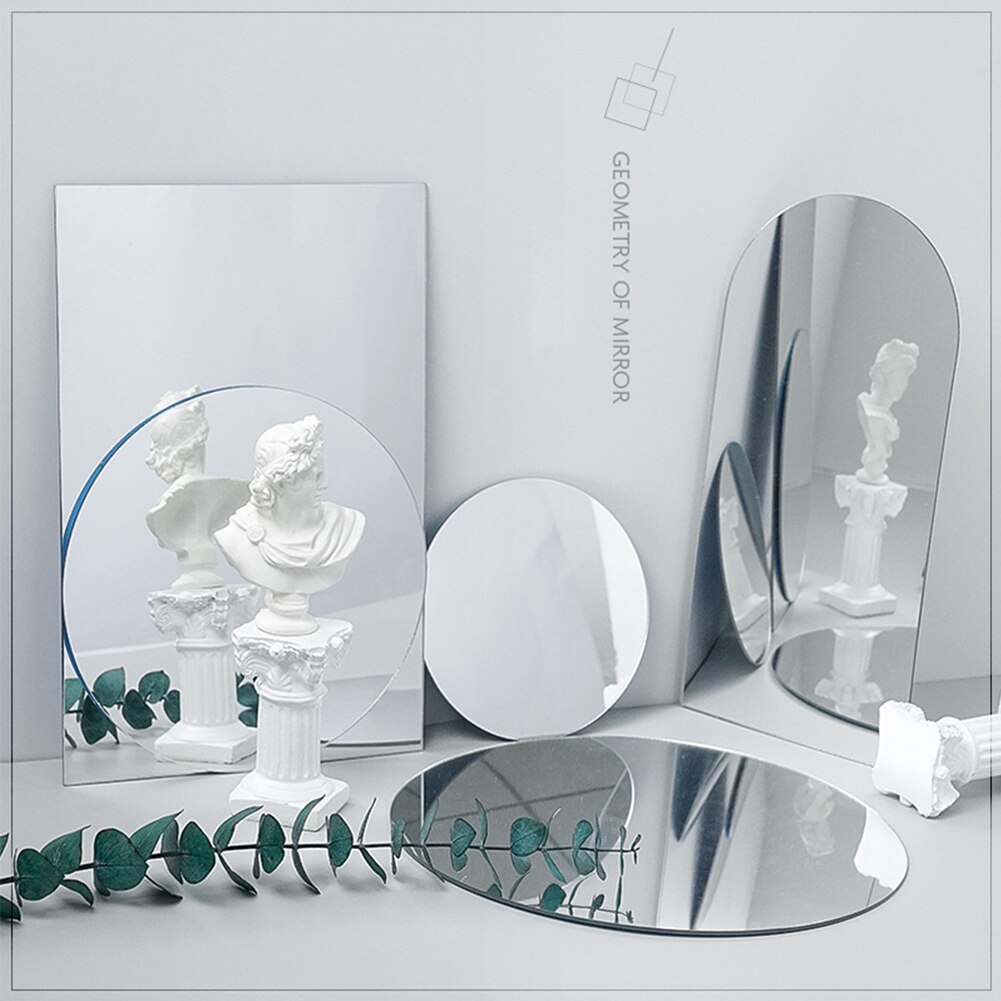 Ins Photo Props Acrylic Mirror Reflection Board Reflector Photography Props Shooting Background Ornaments Posing Photo Props