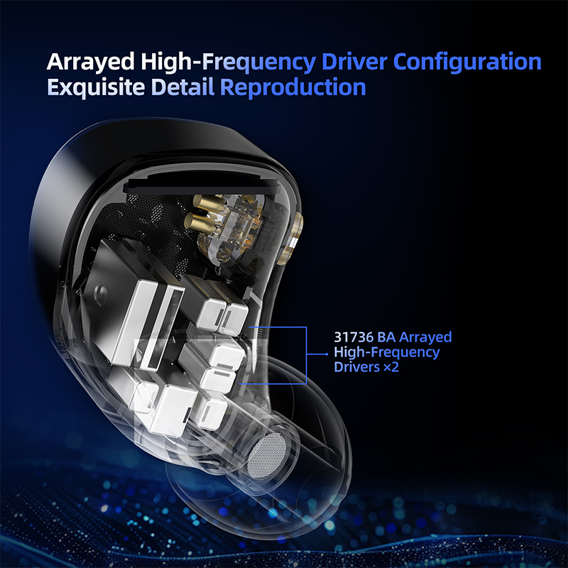 Forhåndsbestill kz  am16 16- drivere hi-fi iem ergonomiske kablede øretelefoner med bassforbedret/balansert tuning i utgaver