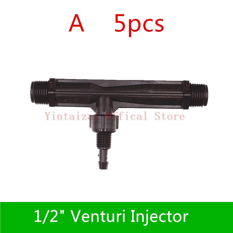 1/2 "Tot 2" Irrigatie Venturi Meststof Mixer Injectoren Kit Landbouw Tuin Water Tube Tuin Tub Spa Ozon Injector