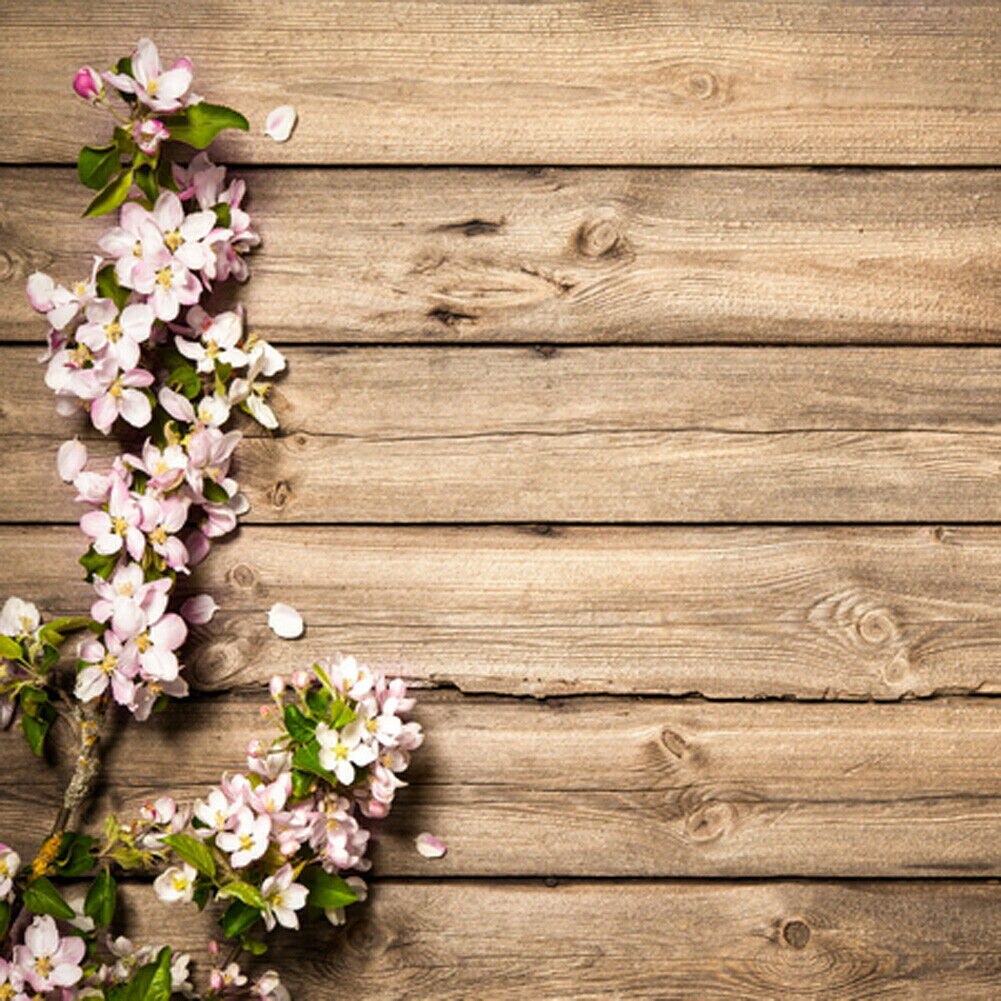 Retro Wood Plank Board Photo Backdrop Photography Studio Background Cloth Screen: 1