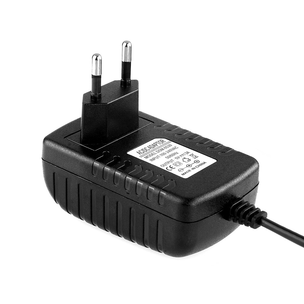 Adaptador de fuente de alimentación cargador de pared 5V 3A + interruptor de encendido/apagado para Raspberry Pi 3 B + P adaptador de fuente de alimentación/cargador de pared/Raspberry Pi 3