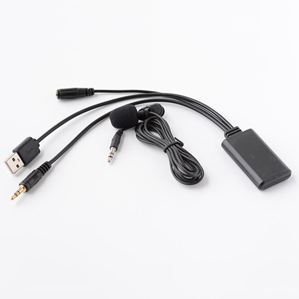 Aux USB Audio Adapter Bluetooth Device Car Parts Trim Universal Wireless