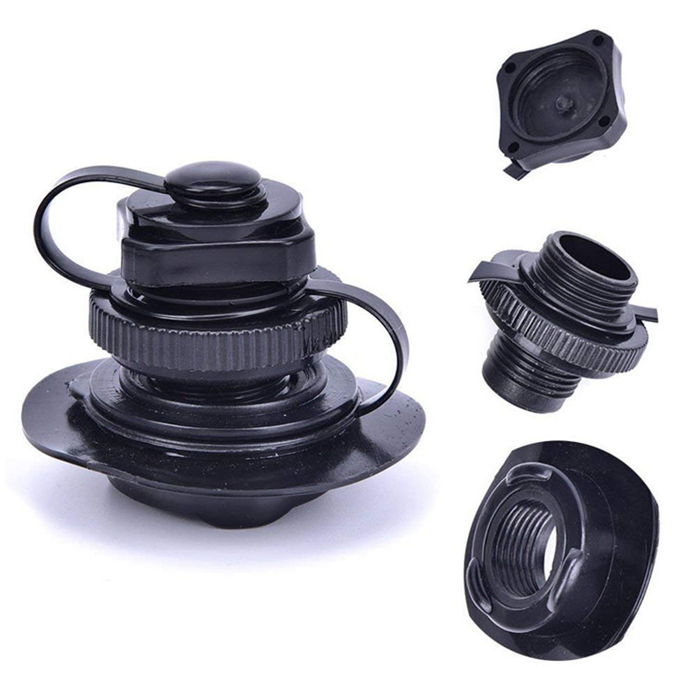 1 Stück Luftventil für Intex Schlauchboot/Jilong Fischerboot/Decath Luftbett Achteckiges Gasventil 2-in-1 G/Set Schraubventil