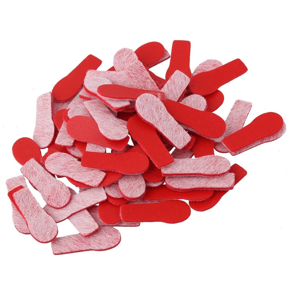 Juego de correas de brida de Piano Vertical, 90 piezas, pieza de reparación de instrumentos musicales