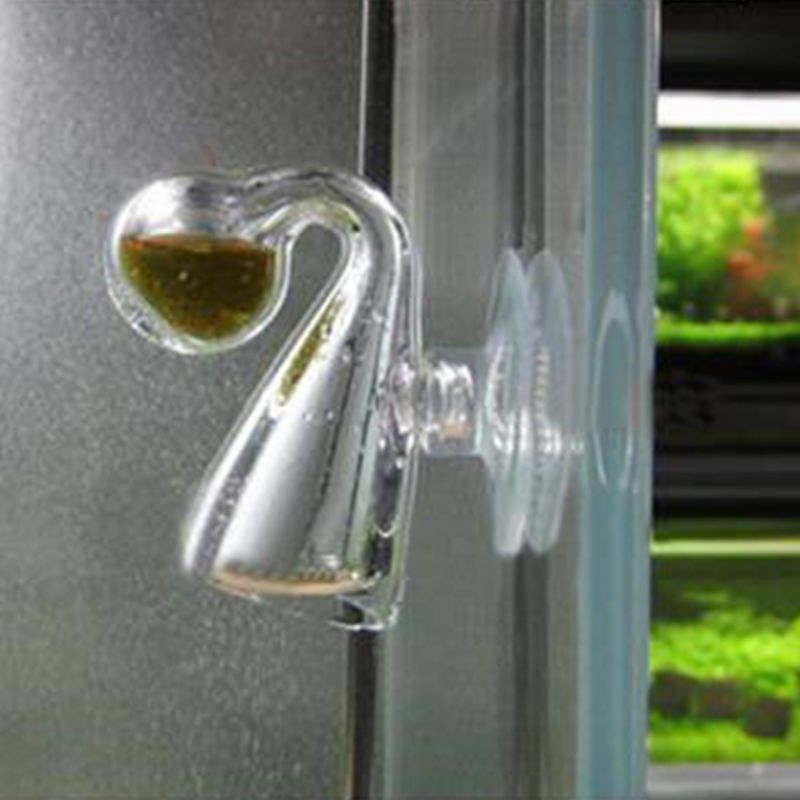 1 set  co2 zuignap type checker  co2 tester glas monitor voor aquarium zoetwater