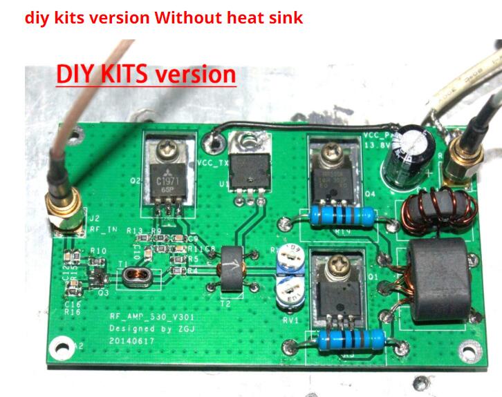 Amplificateur de puissance linéaire SSB RF 3-28MHz 45W, pour émetteur-récepteur HF, radio à ondes courtes AM FM CW HAM, Signal RFID 13.56MHz: diy kits need solder