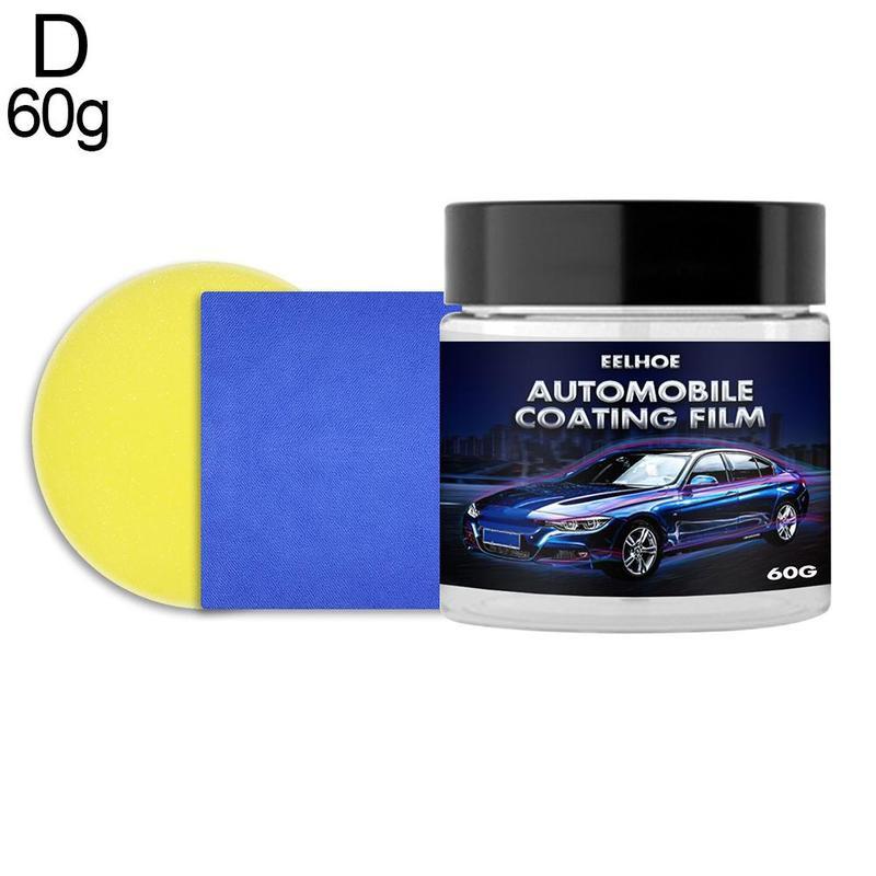 30g/60g Car Polish Car Wax Crystal Plating Set Hard Covering Paint Wax Film Coating Waterproof Layer Kits Glossy M7g9: 60g set