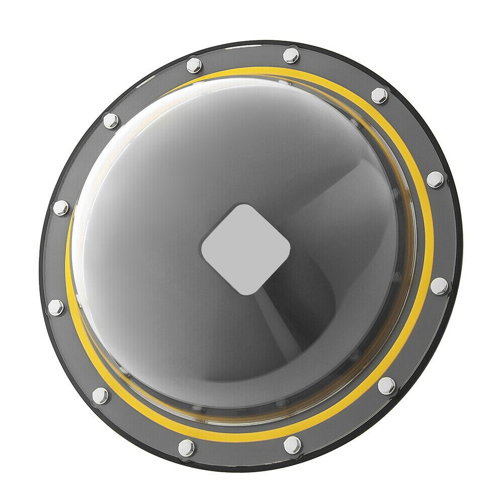 TELESIN 30M dôme Port boîtier étanche pour GoPro Hero 5 Hero 6 Hero 7 avec poignée de déclenchement dôme couverture sphère accessoires