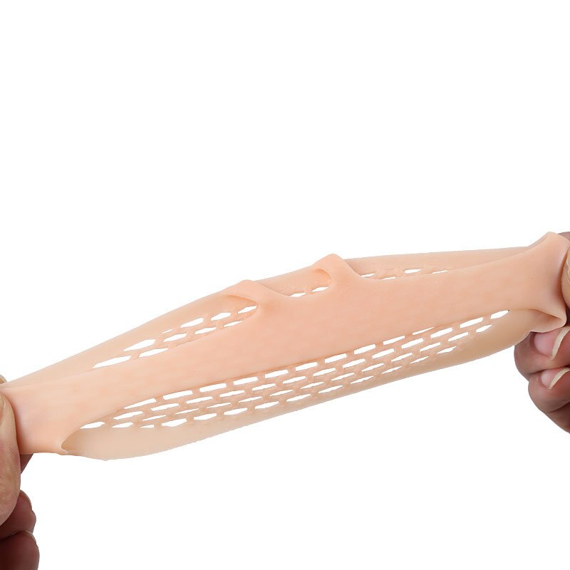 1 par celular transpirable ortopédicas Pie, herramientas para el cuidado de Sholl plantillas de Gel para zapatos juanete Corrector dedo en valgo separador