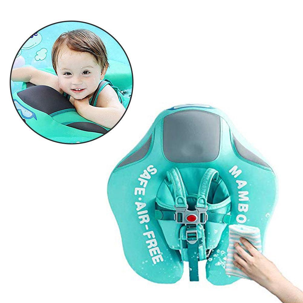 freundlicher Schwimmen Ring Kleinkind Flotation Geräte Doppel Verschluss Sicherheit draussen Material Enthält Schaum Wiederholt Verwenden Spielzeug La O8J4
