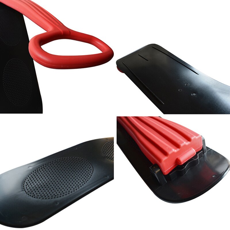 Snow Scooter Ski Scooter Fold-up Snowboard Sledge Folding Sliding Ski Snowboard with Grip Handle Snow Sled for Snow and Grass