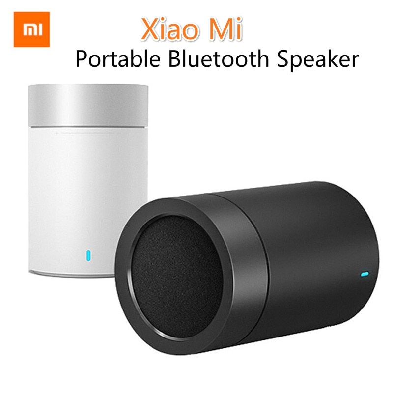 Originele Xiaomi Bluetooth Speaker Cannon 2 Cilindrische Metallic Mini Draagbare Draadloze Bluetooth Speaker Handsfree Mic Subwoofer