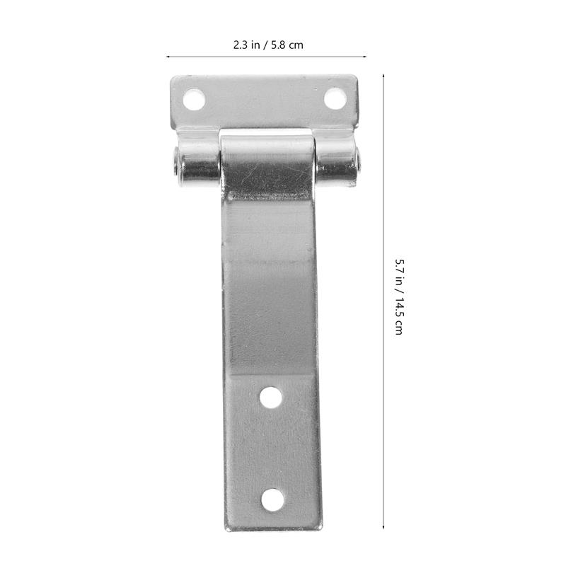 2 stks Zware Scharnier Gegalvaniseerd Staal Versterkte Scharnier Kastdeur Scharnier Industriële Meubels Scharnieren Hardware