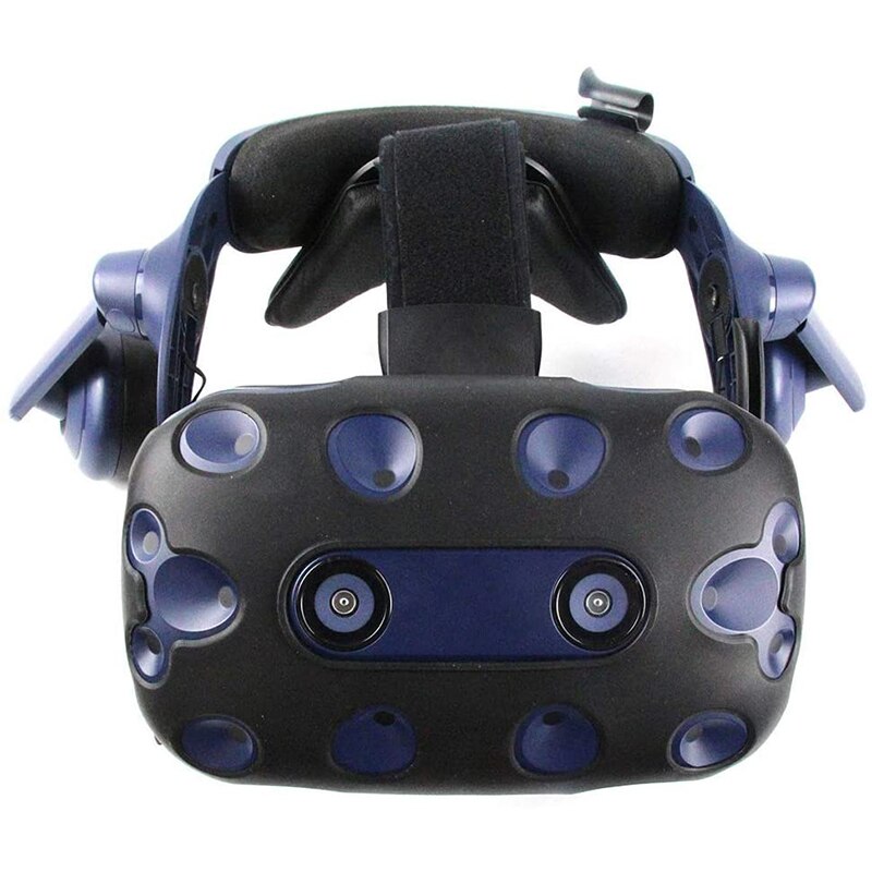 Silicone fone de ouvido capa controlador lidar com caso protetor pele para htc vive pro vr acessórios kit