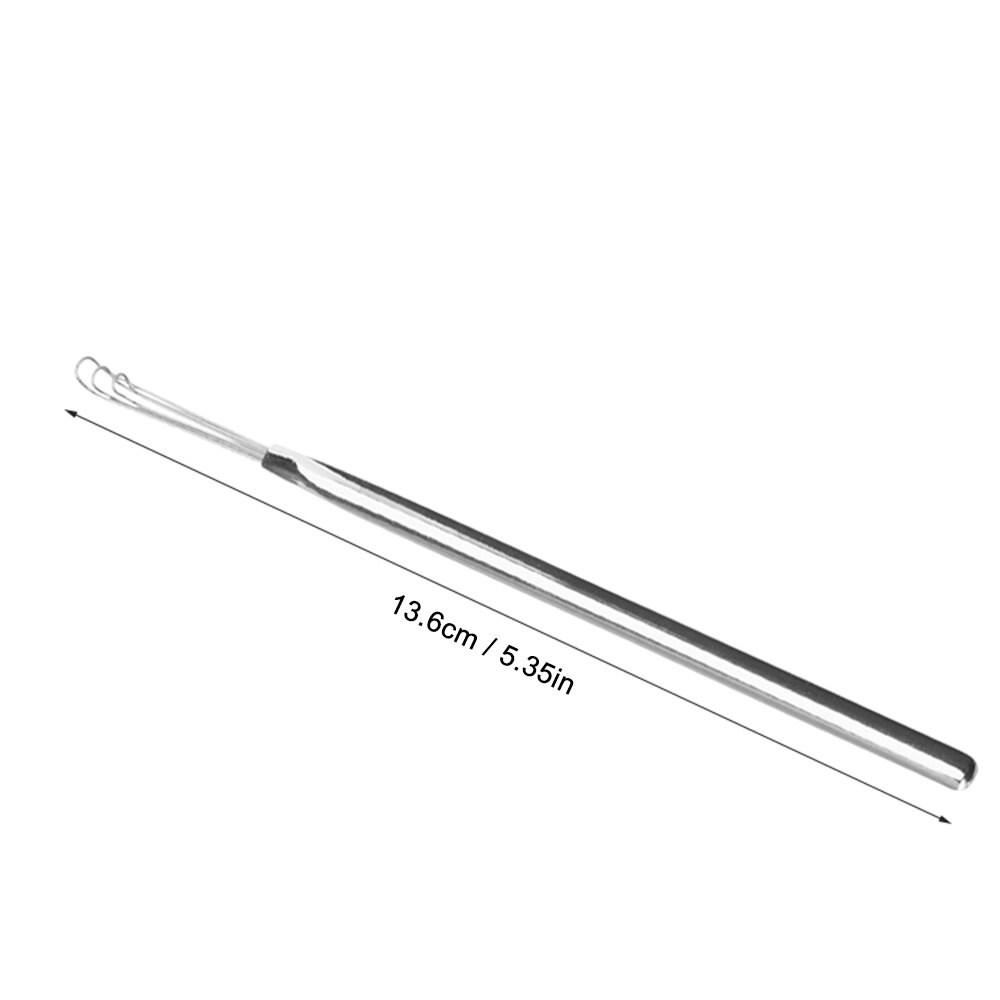 1 Pc Ohr Reiniger Ohr wählen Edelstahl Graben Earpick Reiniger Ohr Löffel Ohr Reinigung Werkzeug graben Kürette Gesundheit Pflege werkzeug