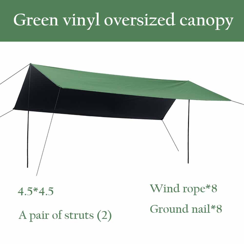 Large Camping Awning Outdoor Waterproof Rainproof Fishing Sunscreen Pergola Cloth UV-proof Beach With Dtrut Awning Canopy
