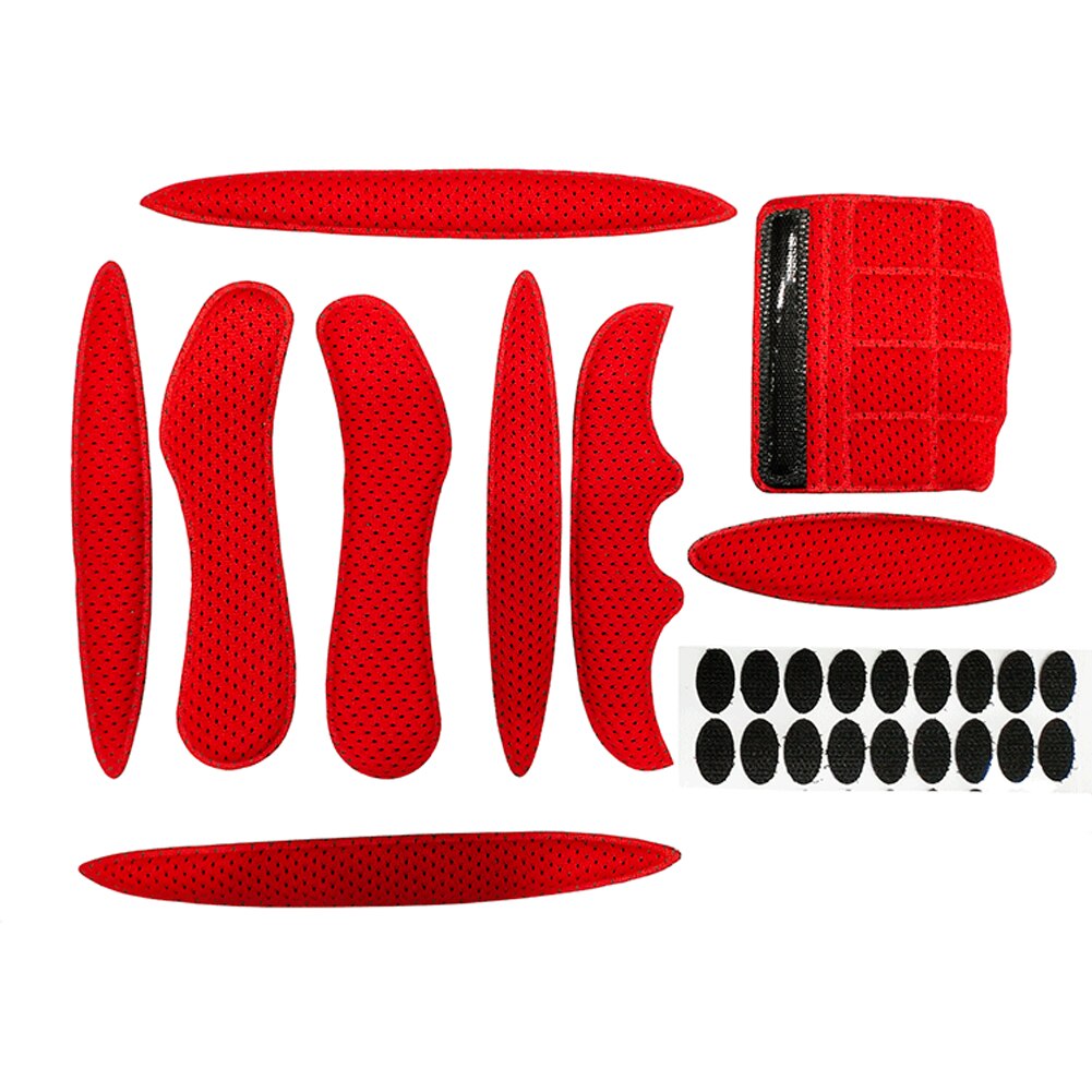 Sponge Helmet Pads Set Cushion Cycling Easy Install Protective Universal Bike Soft Magic Sticker Practical Inner Lining
