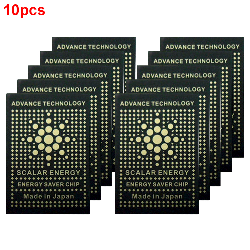 10pcs Shield Anti Radiation Sticker Negative Ion Computer Laptop Cell Phone EMF Protection Energy Patch Neutralizer Electronics