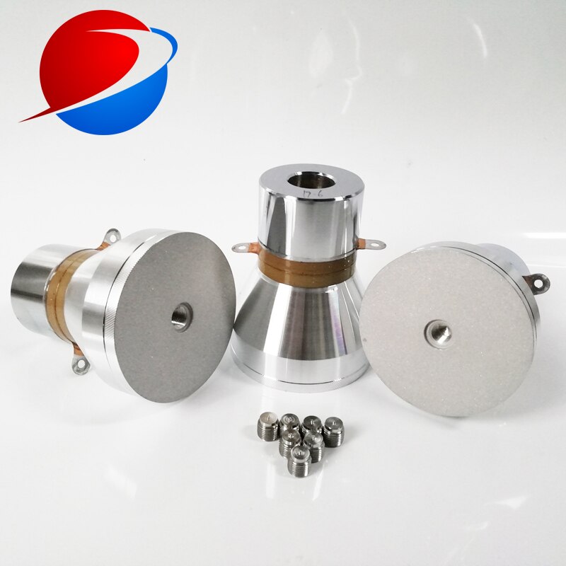 Drie Frequentie Ultrasone Transducer 20 KHz/40 KHz/60 KHz 120W Multi Frequentie Piezoelectrica Ultrasoonreinigingsapparaten Transducer