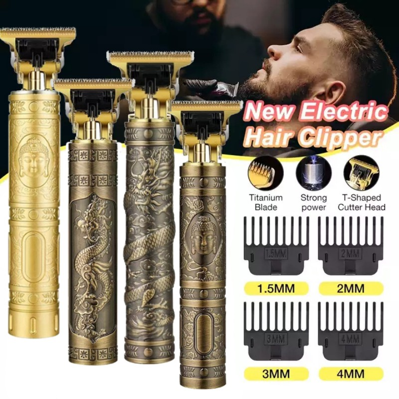 Electric Hair Cutting Machine Vintage T9 Clipper Hair Rechargeable Man Shaver Trimmer For Men's Barber