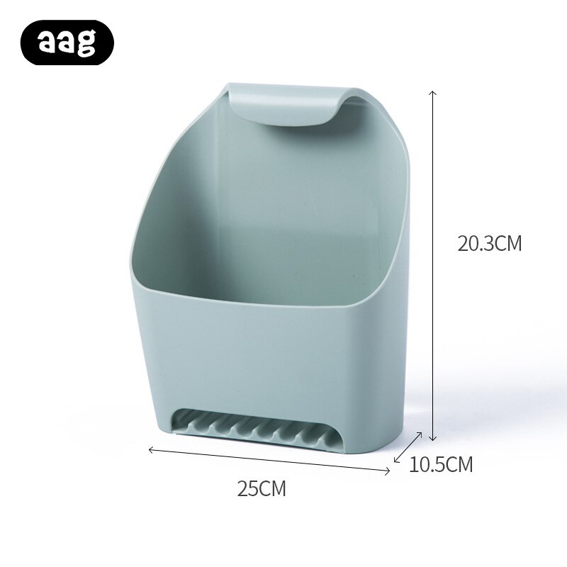 Multifunction Kitchen Bathroom Storage Rack Home Hanging Drain Storage Organizer Shower Shelf Bath Basket Toothbrush Storage Box