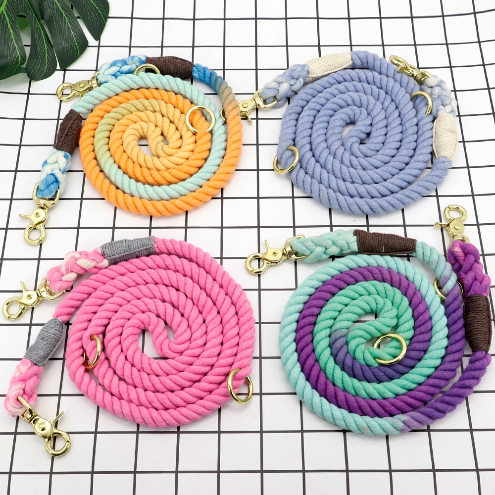 180cm 6ft hunder kjæledyr bånd tau nylon liten middels store hunder valpe bånd lange kraftige bånd for turgåing til hund