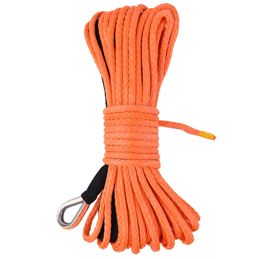 Cabrestante trenzado sintético de alta resistencia, cuerda ligera para escalada al aire libre, 5mm x 15m