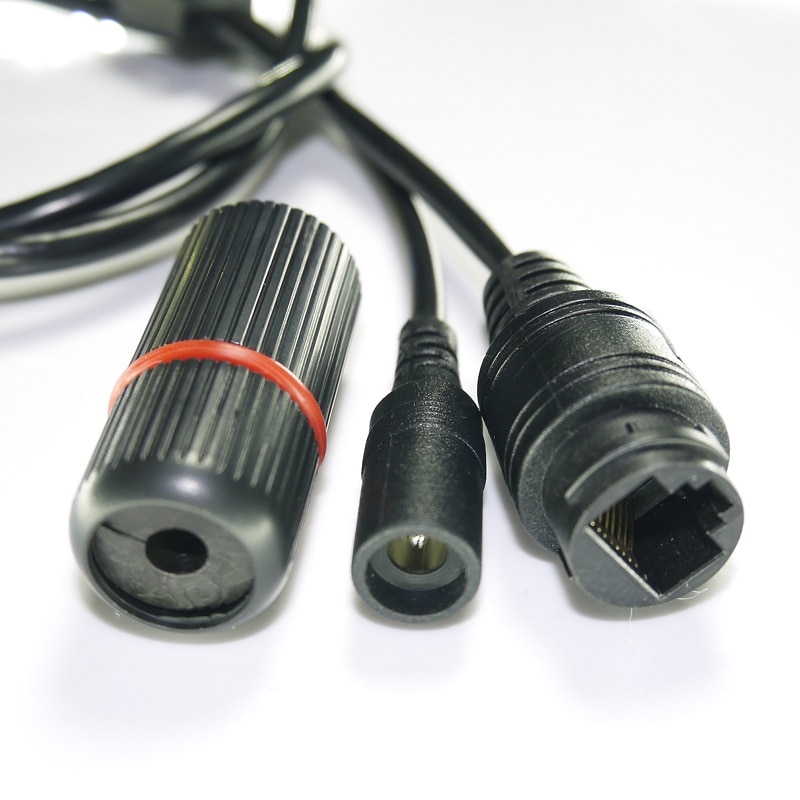 CCTV IP network Camera video power Rainproof cable, 65cm long, RJ45 female connectors with Terminlas