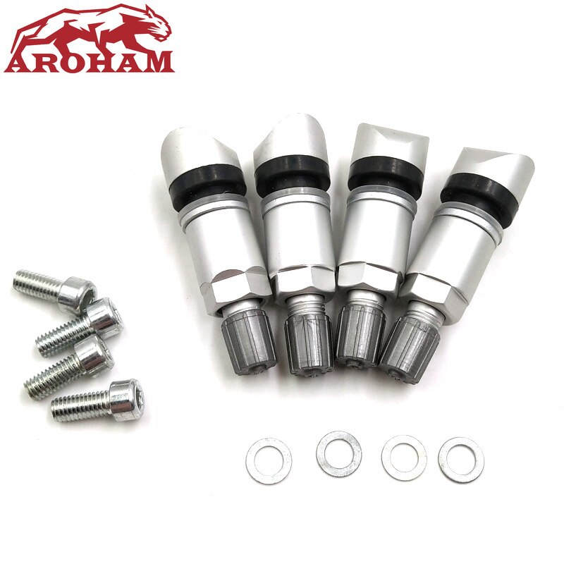 TPMS Tire Valves For Benz For Mercedes-Benz Aluminum alloy Tubeless Valve Tire Pressure Monitoring System Sensor Stem Repair
