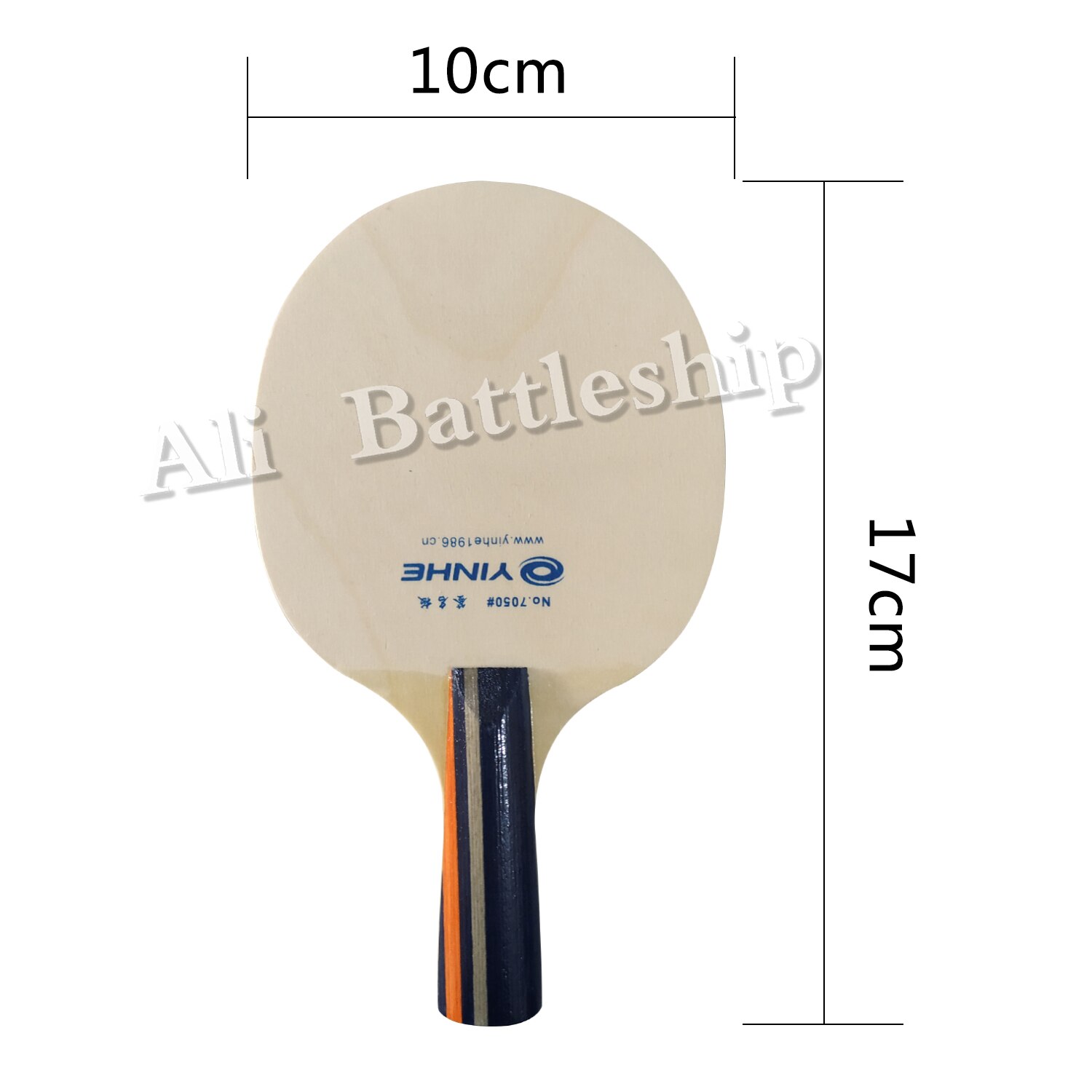 Yinhe mini signatur / nybegynner bordtennisblad i rent tre / bordtennisblad/ bordtennisballtre 2 stk/lott