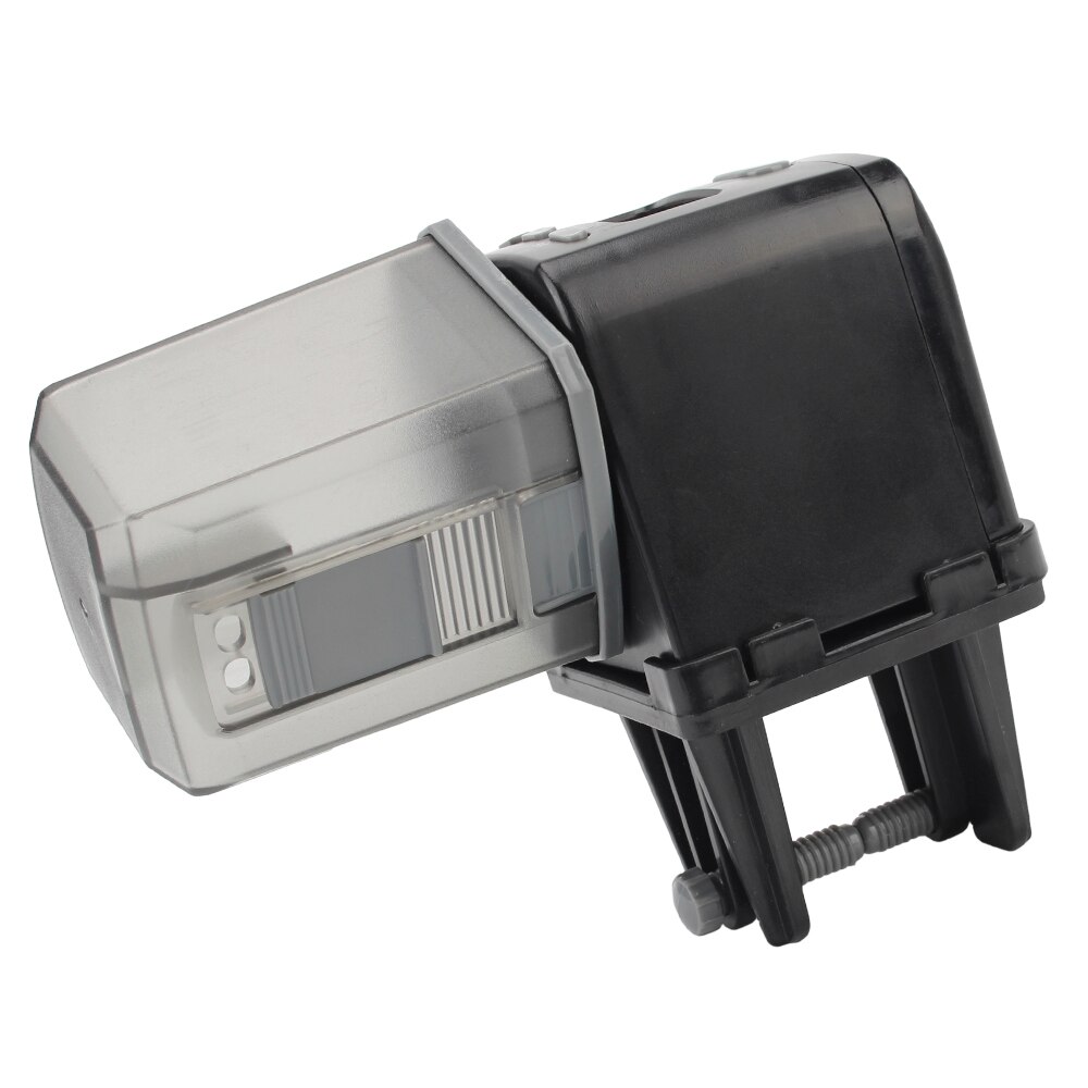 Automatic Fish Timer Feeder Plastic Digital Display Food Feeding Home Aquarium Portable Fish Feeder Tools 1 Pcs: B