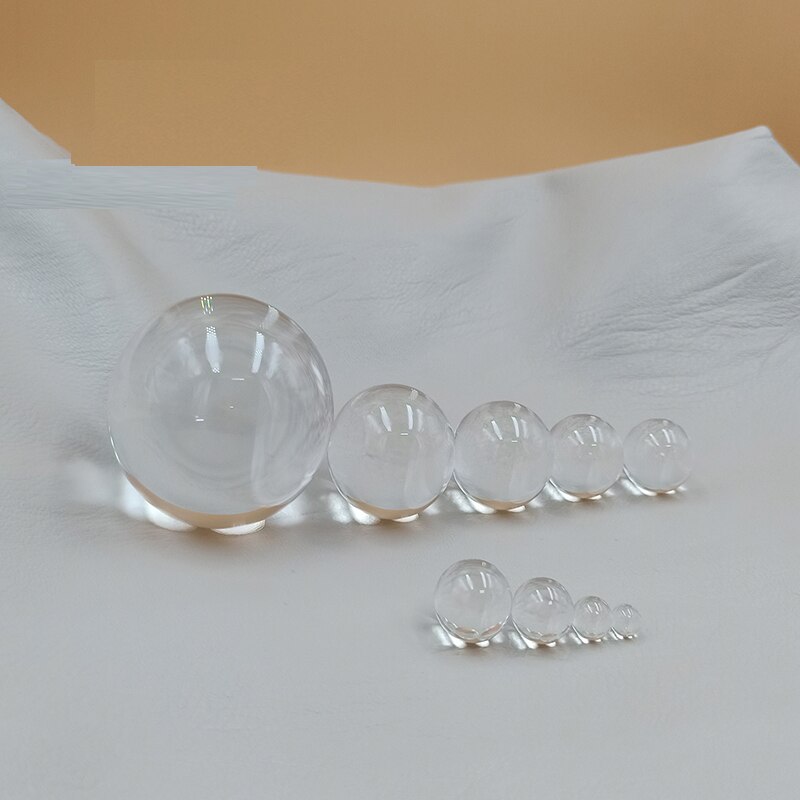 Round Ball Lens Diameter 1mm~40mm (BK7) K9 Optical Glass Solid Glass for Endoscope Sensors Optical Fiber Communication