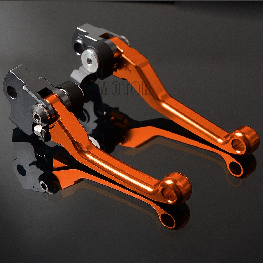 For Gas Gas EC250/EC300/EC250E4/EC300E4/XC300/XC250 CNC Motorcycle DirtBike Pivot Brake Clutch Levers EC XC 250 300 E4: Titanium