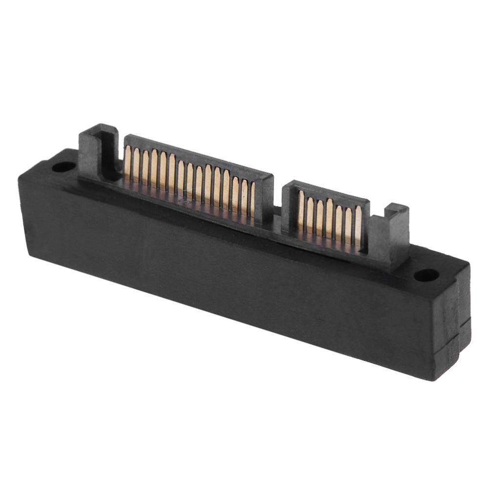 90 Degree Angle 22Pin SATA Male to 22Pin SAS Female Port Extension Converter Adapter SAS Hard Disk Drive SATA HDD to SAS port