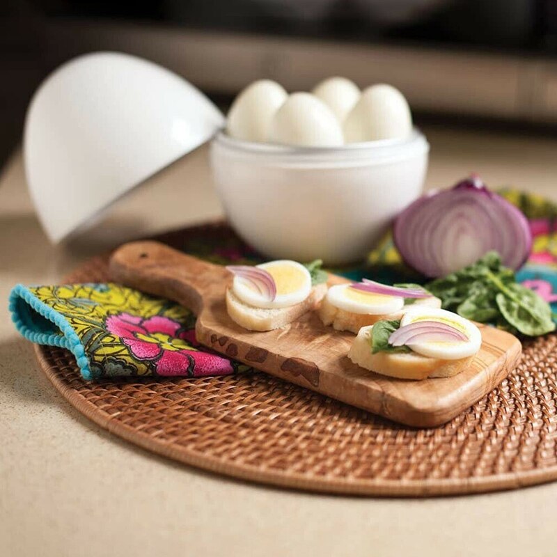 Eggpute - mikrobølgeovn eggkokere eggkokeren koker perfekt egg og løsner skallet