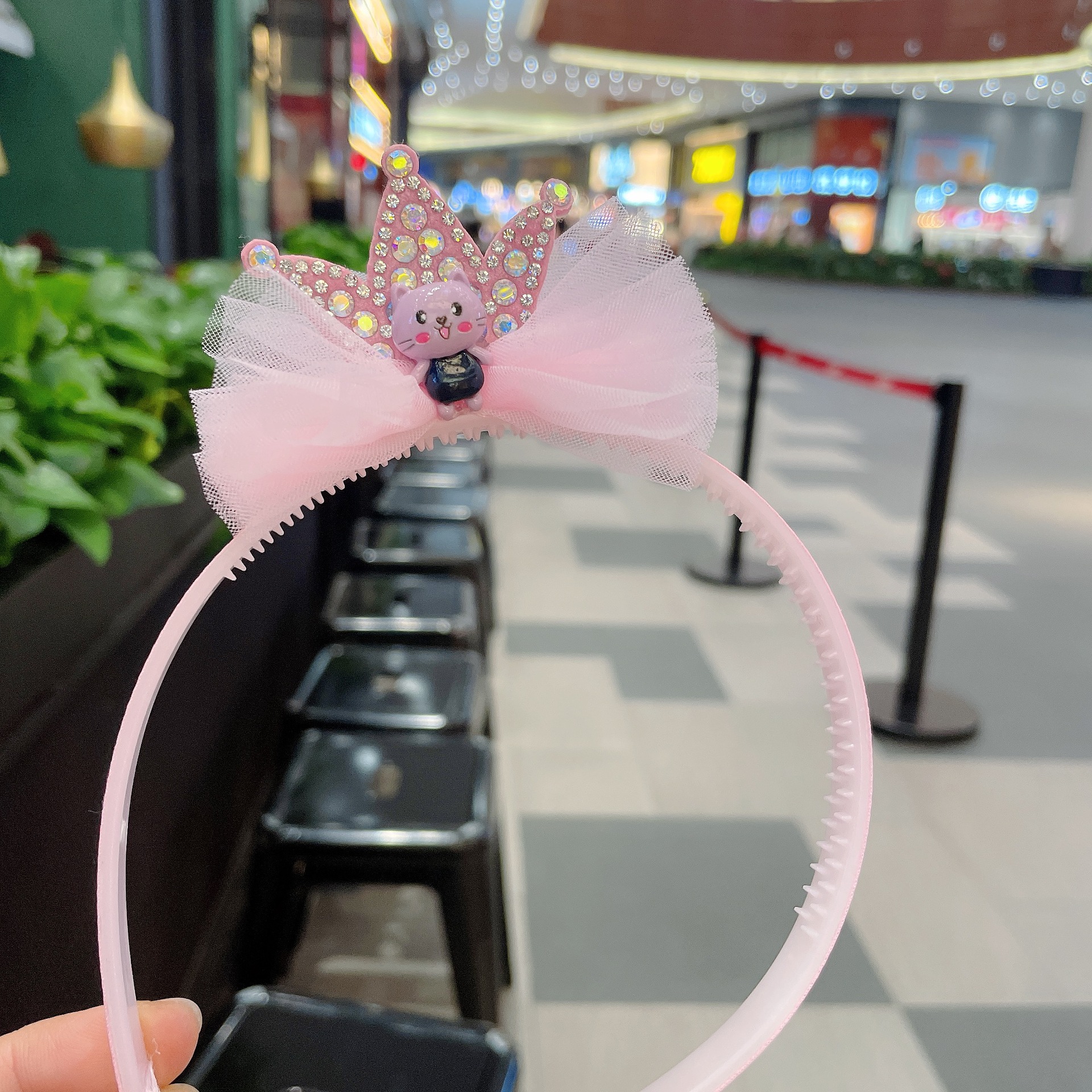 Diadema de flores con corona de niños, accesorios de bebé niña, 1 unidad: Style1-7