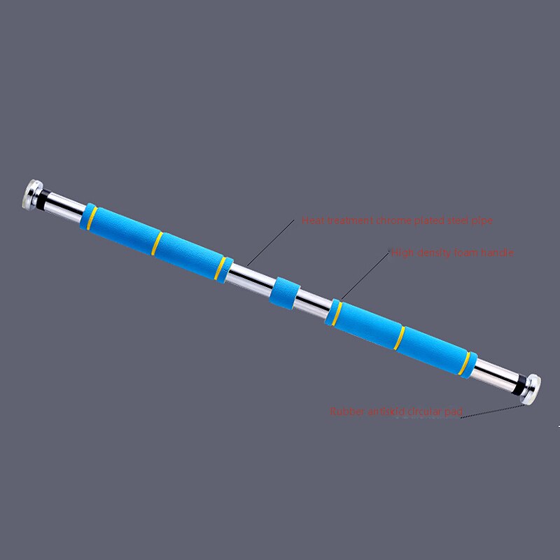Door Way Pull Up Bar Adjustable Home Gym Workout Chin Push Horizontal Bars Fitness Gymnastics Bars 200Kg