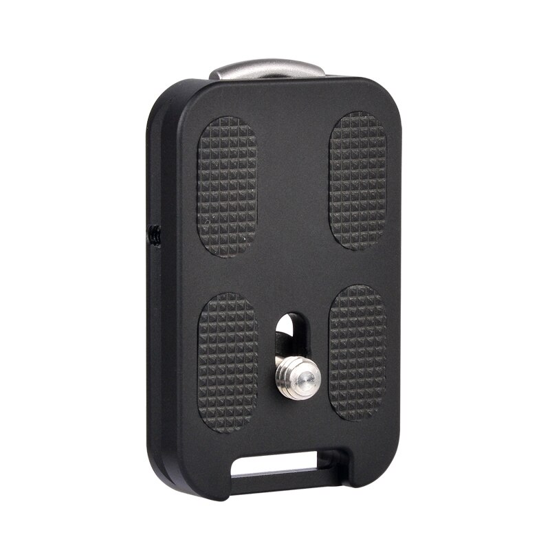 Moveski-Placa de liberación rápida para QR-60, tornillo de 1/4 pulgadas con hebilla de Correa y bucle de fijación